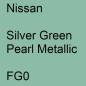 Preview: Nissan, Silver Green Pearl Metallic, FG0.